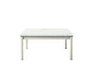 10 Table en tube basse, Grand Modèle, Outdoor, Elfenbein