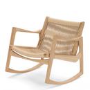 Euvira Rocking Chair, Eiche natur, hanffarben