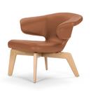 Munich Lounge Chair, Classic Leder cognac, Eiche natur
