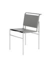 Roquebrune Chair, Grau, Verchromt