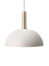 Collect Lighting, Hoch, Brass, Dome, Light grey