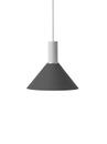 Collect Lighting, Niedrig, Light grey, Cone, Black