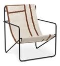 Desert Lounge Chair, Black/Shape