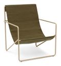 Desert Lounge Chair, Cashmere / olive