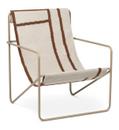 Desert Lounge Chair, Cashmere/Shape