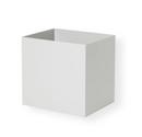 Plant Box Pot, Small (B 24 x T 19,4 cm), Light grey