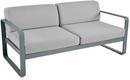 Bellevie 2-Sitzer-Sofa, Flanellgrau, Gewittergrau