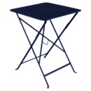Bistro Klapptisch eckig, H 74 x B 57 x T 57 cm, Abyssblau