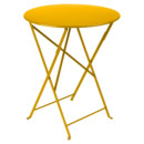 Bistro Klapptisch rund, H 74 x Ø 60 cm, Honig
