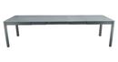 Ribambelle Tisch, L 149/299 x B 100 cm, Gewittergrau