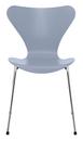Serie 7 Stuhl 3107, Gefärbte Esche, Lavender Blue, Chrome