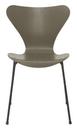 Serie 7 Stuhl 3107 New Colours, Gefärbte Esche, Olive green, Warm graphite