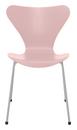 Serie 7 Stuhl 3107 New Colours, Gefärbte Esche, Pale rose, Nine grey