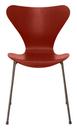 Serie 7 Stuhl 3107 New Colours, Gefärbte Esche, Venetian red, Brown bronze