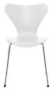 Serie 7 Stuhl 3107 New Colours, Gefärbte Esche, White, Chrome