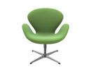 Swan Chair, Sonderhöhe 48 cm, Divina Melange, Divina Melange 920 - Grass green