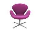 Swan Chair, Sonderhöhe 48 cm, Divina Melange, Divina Melange 621 - Lipstick pink