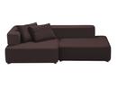 Alphabet Sofa, Armlehne links, Christianshavn 1145 - Dark chocolate