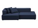 Alphabet Sofa, Armlehne links, Christianshavn 1153 - Blue Uni