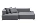 Alphabet Sofa, Armlehne links, Christianshavn 1170 - Light Grey Uni