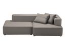 Alphabet Sofa, Armlehne rechts, Christianshavn 1120 - Light Beige