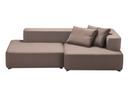 Alphabet Sofa, Armlehne rechts, Christianshavn 1130 - Light Red Uni