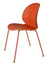 N02 Stuhl, Dunkel orange, Monochrom