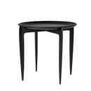 Objects Tray Table, Schwarz, Ø 45 cm