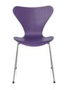 Details Fritz Hansen Serie 7 Stuhl 3107 Serie 7 Stuhl 3107, 46 cm, Gefärbte Esche, Evren purple