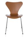 Serie 7 Stuhl 3107, 46 cm, Lack, Chevalier orange
