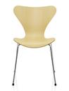 Serie 7 Stuhl 3107, 46 cm, Holz klar lackiert, Buche natur