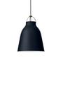 Details Fritz Hansen Caravaggio Matt Pendelleuchte Caravaggio Matt Pendelleuchte, P2 (Ø 25,8 cm), Dark Ultramarine