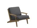 Bay Lounge Sessel, Anthrazit, Ohne Ottoman