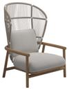 Fern Highback Lounge Chair, Dune, Blend Linen
