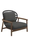 Fern Lowback Lounge Chair, Raven, Blend Coal