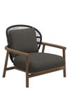 Fern Lowback Lounge Chair, Raven, Wave Quarry