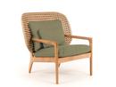 Kay Lowback Lounge Chair, Harvest, Fife Lichen