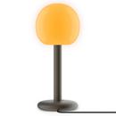 Fire Tischleuchte, Black brass