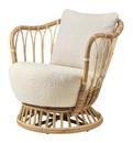 Grace Lounge Sessel, Karakorum / Sahco Clay