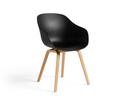 About A Chair AAC 222, Eiche lackiert, schwarz
