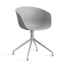 About A Chair AAC 20, Concrete grey 2.0, Aluminium poliert
