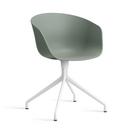 About A Chair AAC 20, Fall green 2.0, Aluminium weiß pulverbeschichtet