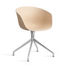 About A Chair AAC 20, Pale peach 2.0, Aluminium poliert