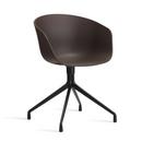 About A Chair AAC 20, Raisin 2.0, Aluminium schwarz pulverbeschichtet