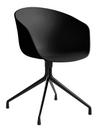 About A Chair AAC 20, schwarz, Aluminium schwarz pulverbeschichtet