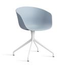 About A Chair AAC 20, Slate blue 2.0, Aluminium weiß pulverbeschichtet