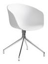About A Chair AAC 20, weiß, Aluminium poliert