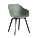 About A Chair AAC 222, Eiche schwarz lackiert, Fall green 2.0