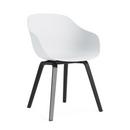 About A Chair AAC 222, Eiche schwarz lackiert, White 2.0