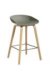 Details Hay About A Stool AAS 32 About A Stool AAS 32, Küchenvariante: Sitzhöhe 64 cm, Eiche lackiert, Dusty green